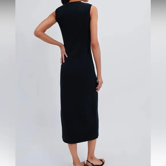 HYACINTH HOUSEBlack Knit Richie Maxi Dress