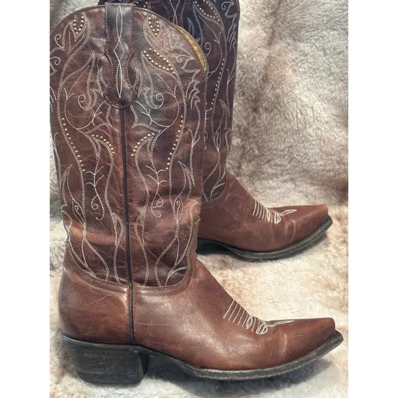 Idyllwind by Miranda Lambert leather cowboy boots size 7.5