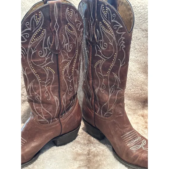 Idyllwind by Miranda Lambert leather cowboy boots size 7.5