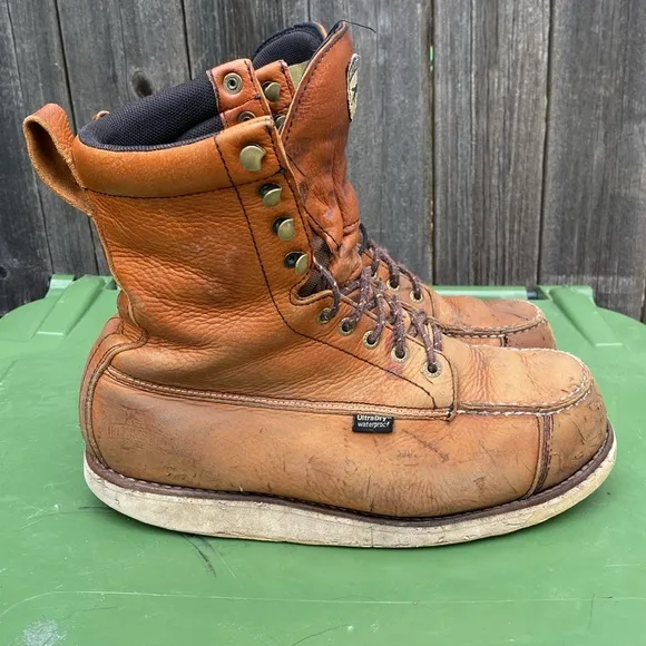 Irish Setter 9” Wingshooter Waterproof Hunting Work Boot Composite Toe Sz 10.5