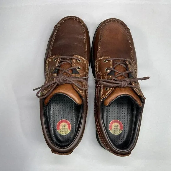 Irish Setter Men's Size 13 Soft Paw Brown Waterproof Leather Oxfords