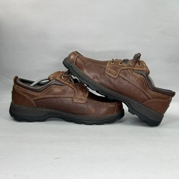 Irish Setter Men's Size 13 Soft Paw Brown Waterproof Leather Oxfords
