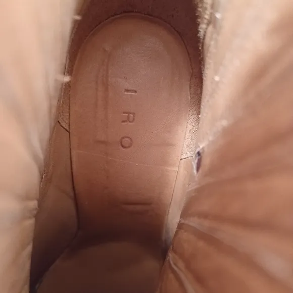 IRO Suede Ankle Boots in Tan
