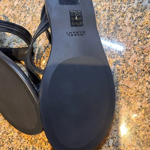 Isabel Marant Black Sandals
