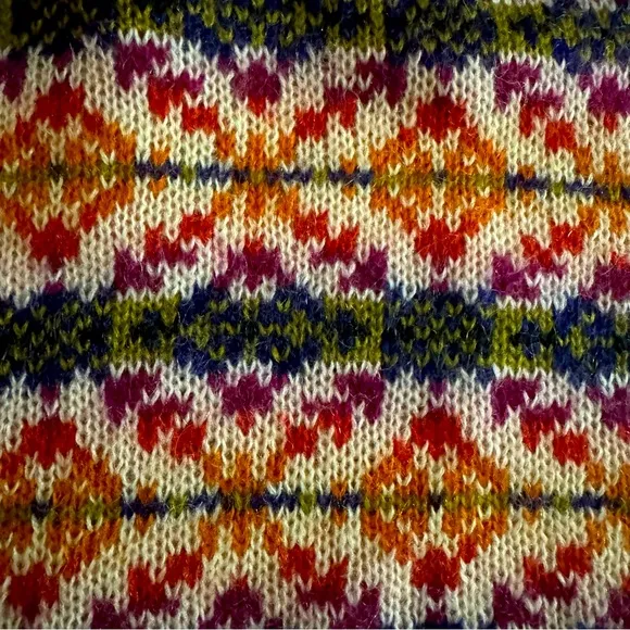 Jack &amp; Mary Designs Bun Warmer Skirt | Memory Mittens Line | Wool Fair Isle | M