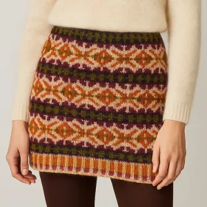 Jack &amp; Mary Designs Bun Warmer Skirt | Memory Mittens Line | Wool Fair Isle | M