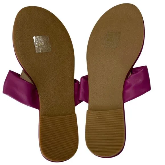 Jack Rogers Women's ABIGAIL Knotted Purple Sandals NEW Size 7.5