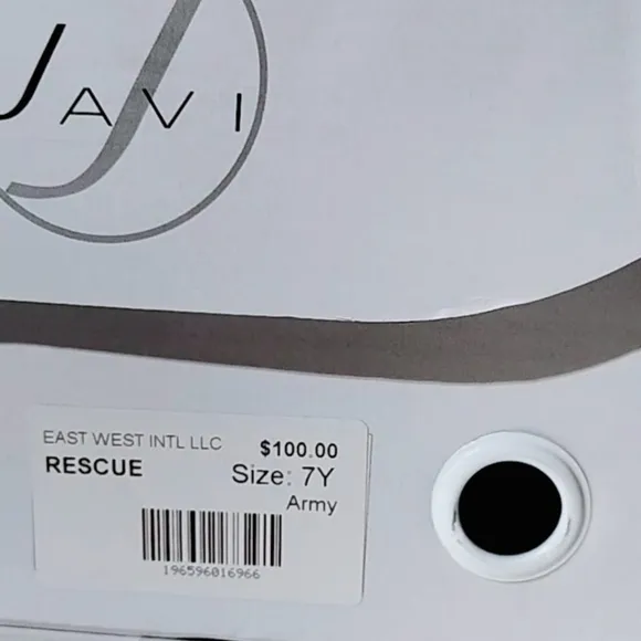 Javi Rescue (GS) Unisex, Youth o men 7Y, Women 8.5. New With box.