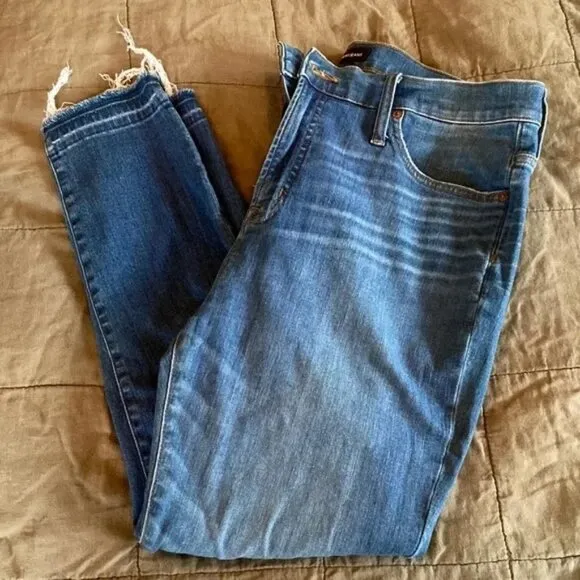 J.Crew 10&quot; High-Rise Toothpick Jeans – Size 32P