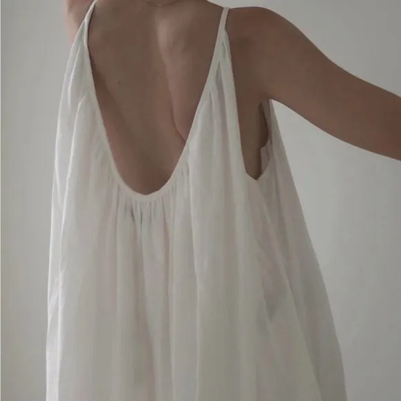 Jenni Kayne White Maxi Dress