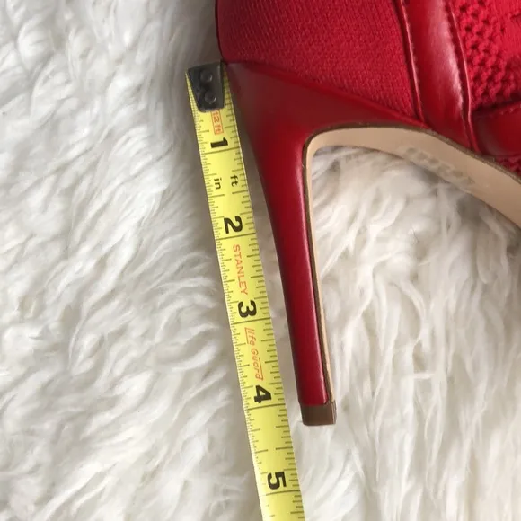 Jessica Simpson Red luzita knit boots