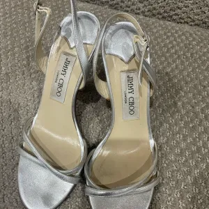 Jimmy Choo Silver Women's Sandals