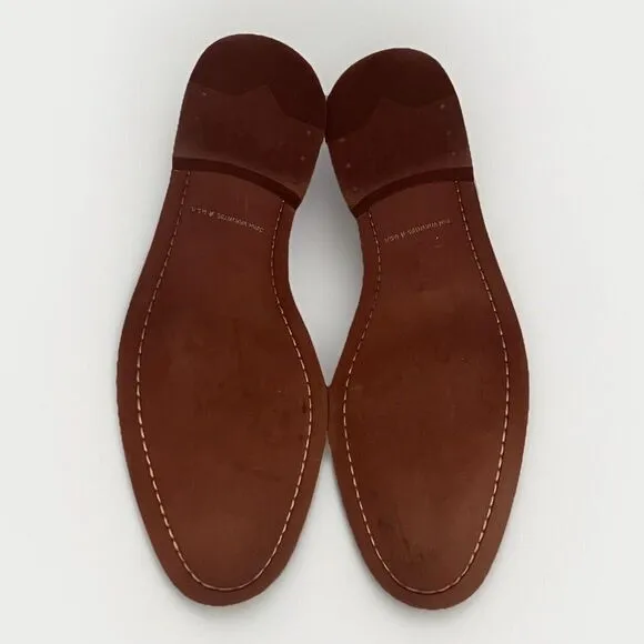 John Varvatos USA Mens Size 10 M Suede Derby Shoes Lace Up beige Oxfords‎ Casual