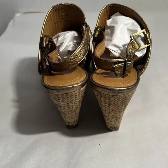 Johnston &amp; Murphy women Stylish Brown Woven Women's slingback Sandals