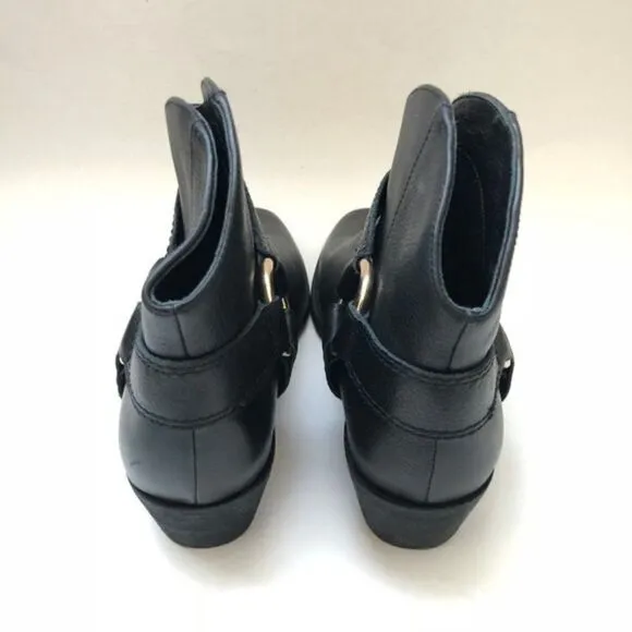 Joie Women's Leather Western Ankle Boots Booties 7