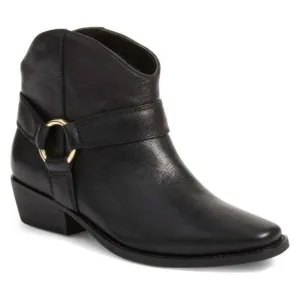 Joie Women's Leather Western Ankle Boots Booties 7