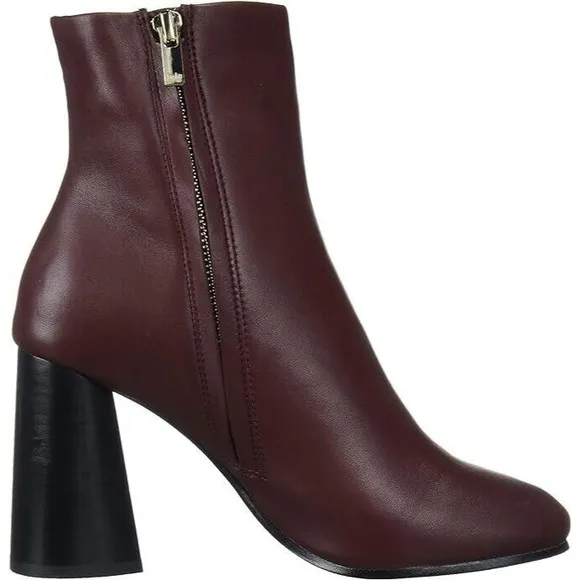 Joie Women's Lorring Bordeaux Ankle Leather Boots US 7 EU 37