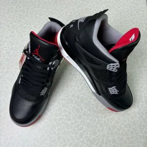 Jordan 4 Retro “Bred Reimagined”- Men’s Shoes Size 9.5- Preowned