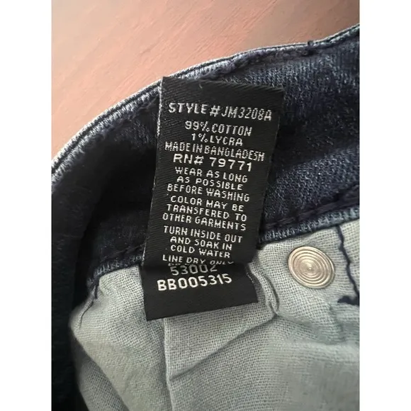 Jordan Craig Men's Denim Jeans 38X32 Aged Washed Blue Aaron Relaxed Distressed