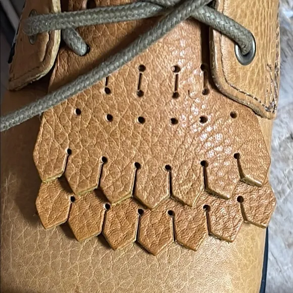 Justin Boots Women's Tan Lace Up Boots