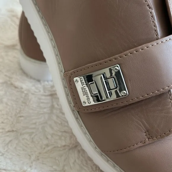 Karl Lagerfeld Paris Leather Loafer