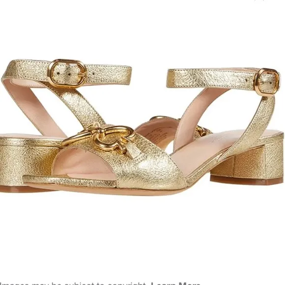 Kate Spade Lagoon Heart Chain Sandals