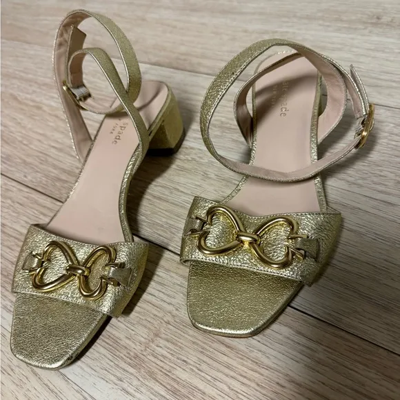 Kate Spade Lagoon Heart Chain Sandals