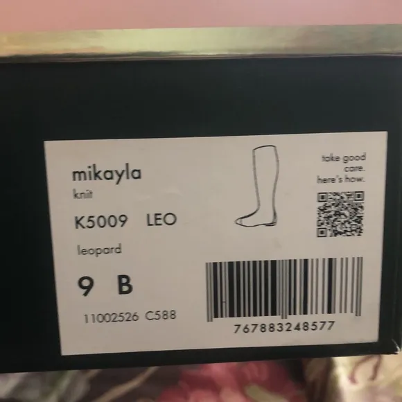 Kate Spade Mikayla Leopard Boots Sz. 9M EUC