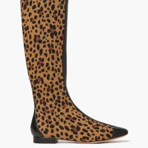 Kate Spade Mikayla Leopard Boots Sz. 9M EUC