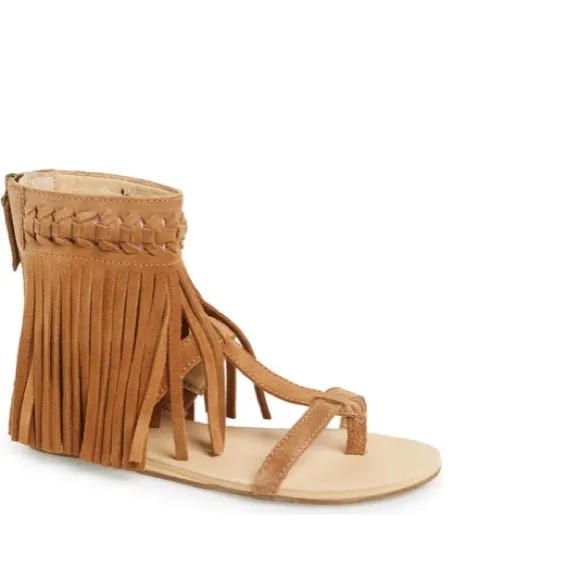 Koolaburra Fringe Suede Sandals