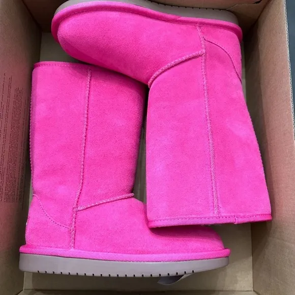Koolaburra Kids Boots in Bright Pink
