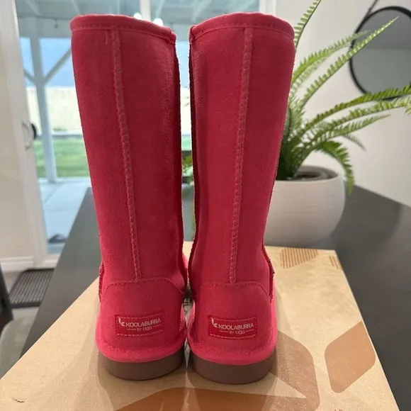 Koolaburra Kids Boots in Bright Pink