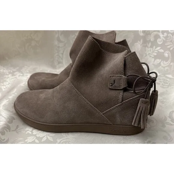 Koolaburra Ugg Women’s Suede Skyller Tassel Ankle Boots Size 7 Cinder
