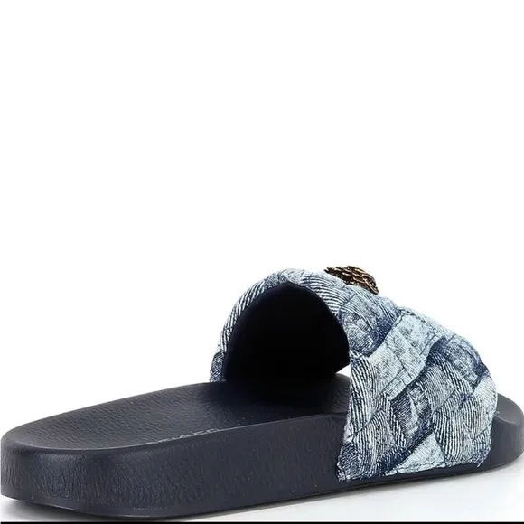 Kurt Geiger London Meena. Eagle Denim Sandals
