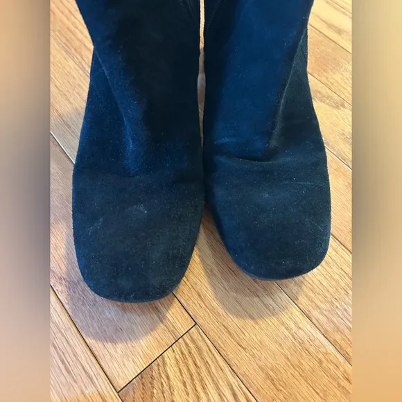 La Canadienne Joni  black suede boots - size 9M