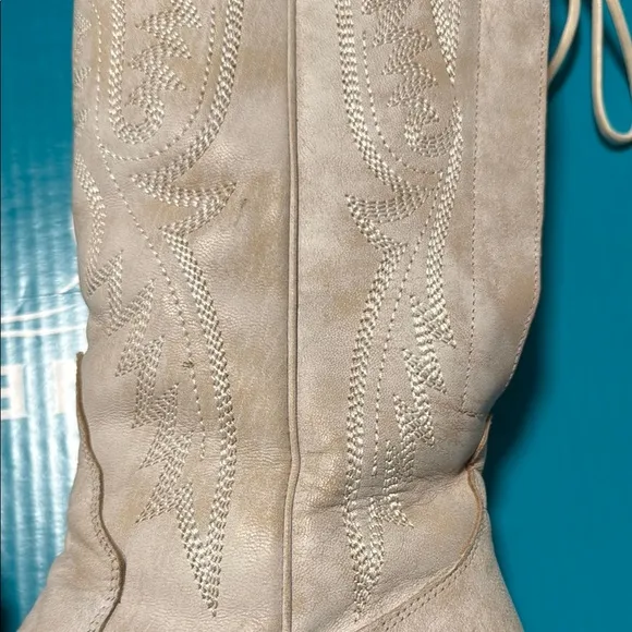 Lane knee high cowboy boots