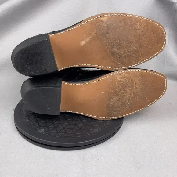 Laredo Western Ankle Size Sip Black Boots Size 10.5