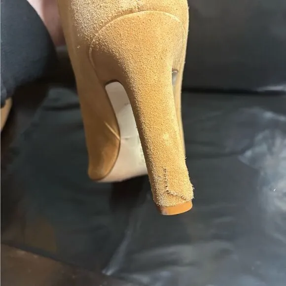 Larroudé Cindy 95MM Suede Boots size 9