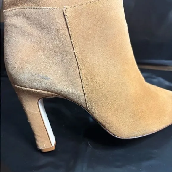 Larroudé Cindy 95MM Suede Boots size 9