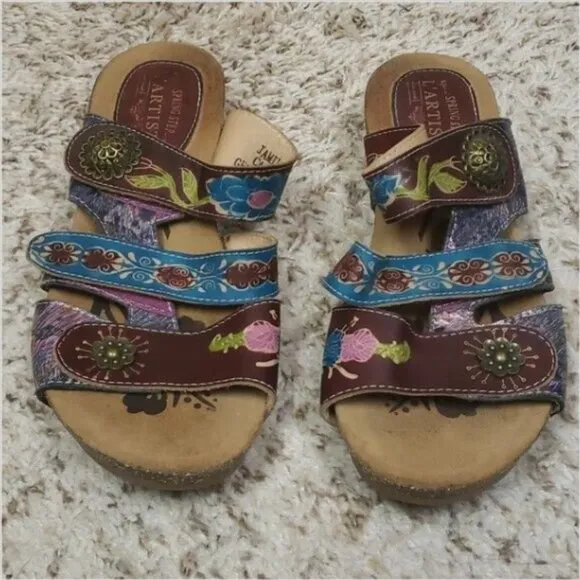 L'Artiste Jamila Sandals Size 40