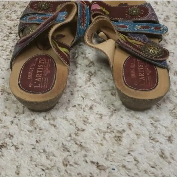 L'Artiste Jamila Sandals Size 40