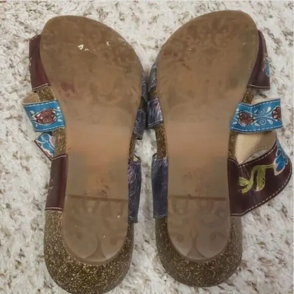 L'Artiste Jamila Sandals Size 40