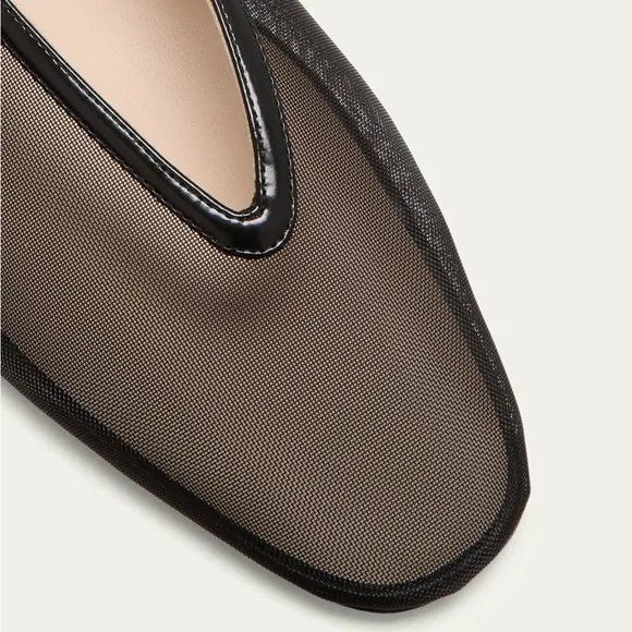 Le Monde Beryl Luna Mesh Ballet Flats sz 11 / 42