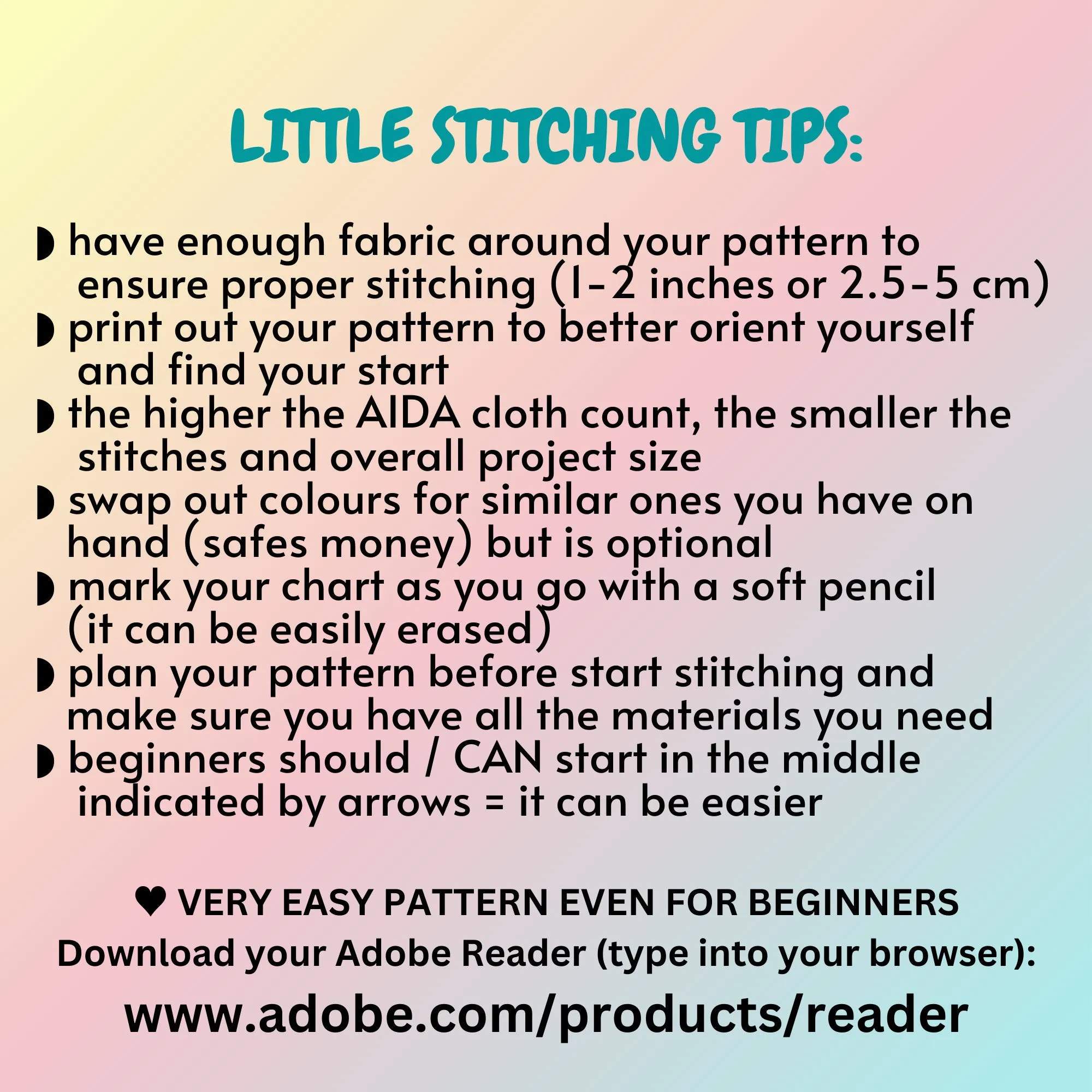 Letter Set Cross Stitch Bundle