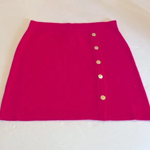 Lilly Pulitzer Knit Skirt NWT Poinsettia Red Mini Skirt
