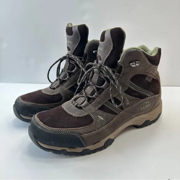 L.L. Bean Boots Mens‎ 11.5 Tek 2.5 Waterproof Winter Hiking Boots DRI-LEX Lining