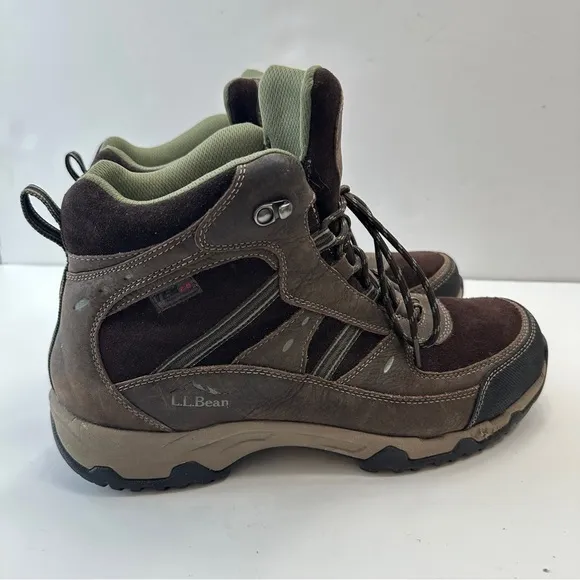 L.L. Bean Boots Mens‎ 11.5 Tek 2.5 Waterproof Winter Hiking Boots DRI-LEX Lining