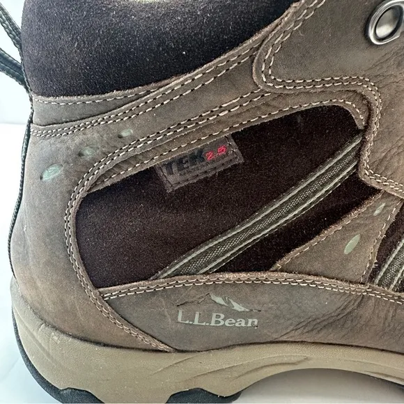L.L. Bean Boots Mens‎ 11.5 Tek 2.5 Waterproof Winter Hiking Boots DRI-LEX Lining