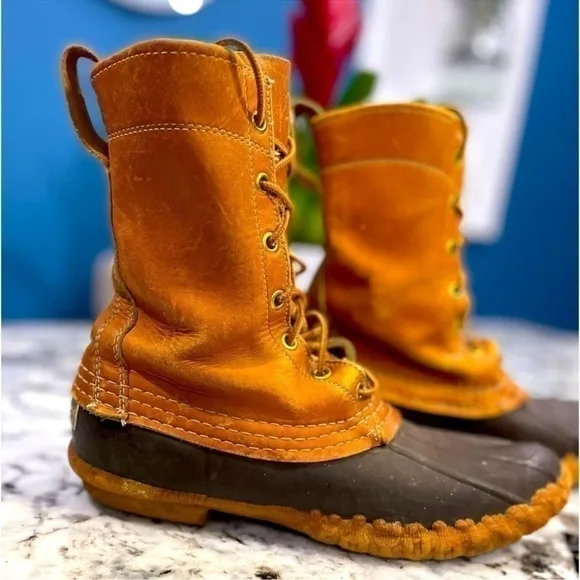 L.L Bean 🇺🇸 Leather Boots woman’s size 8