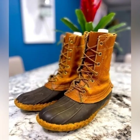 L.L Bean 🇺🇸 Leather Boots woman’s size 8